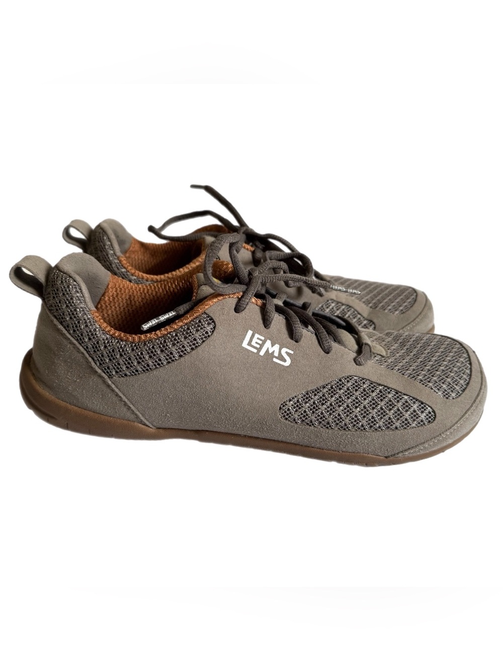 Lems Primal 2 Barefoot Hiking Shoes Sneakers Gray M 9 W 10.5 Zero Drop Wide Toe